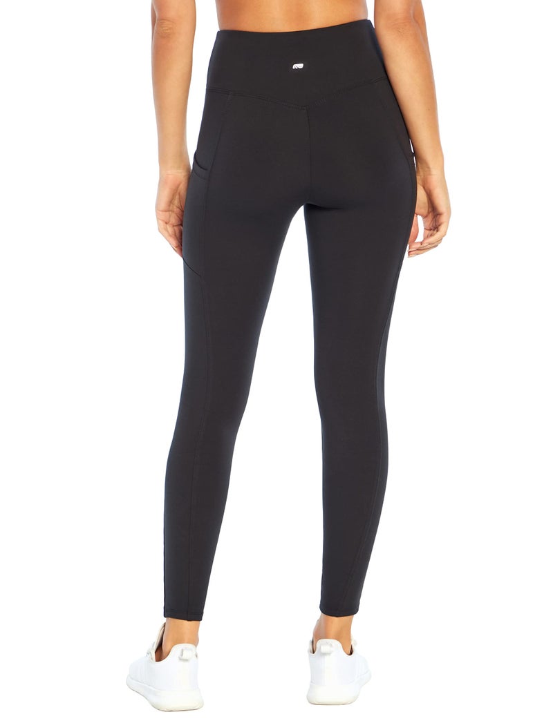 Marika Women's Standard Cameron High Rise Tummy Control Legging, Black, Large - Image 4